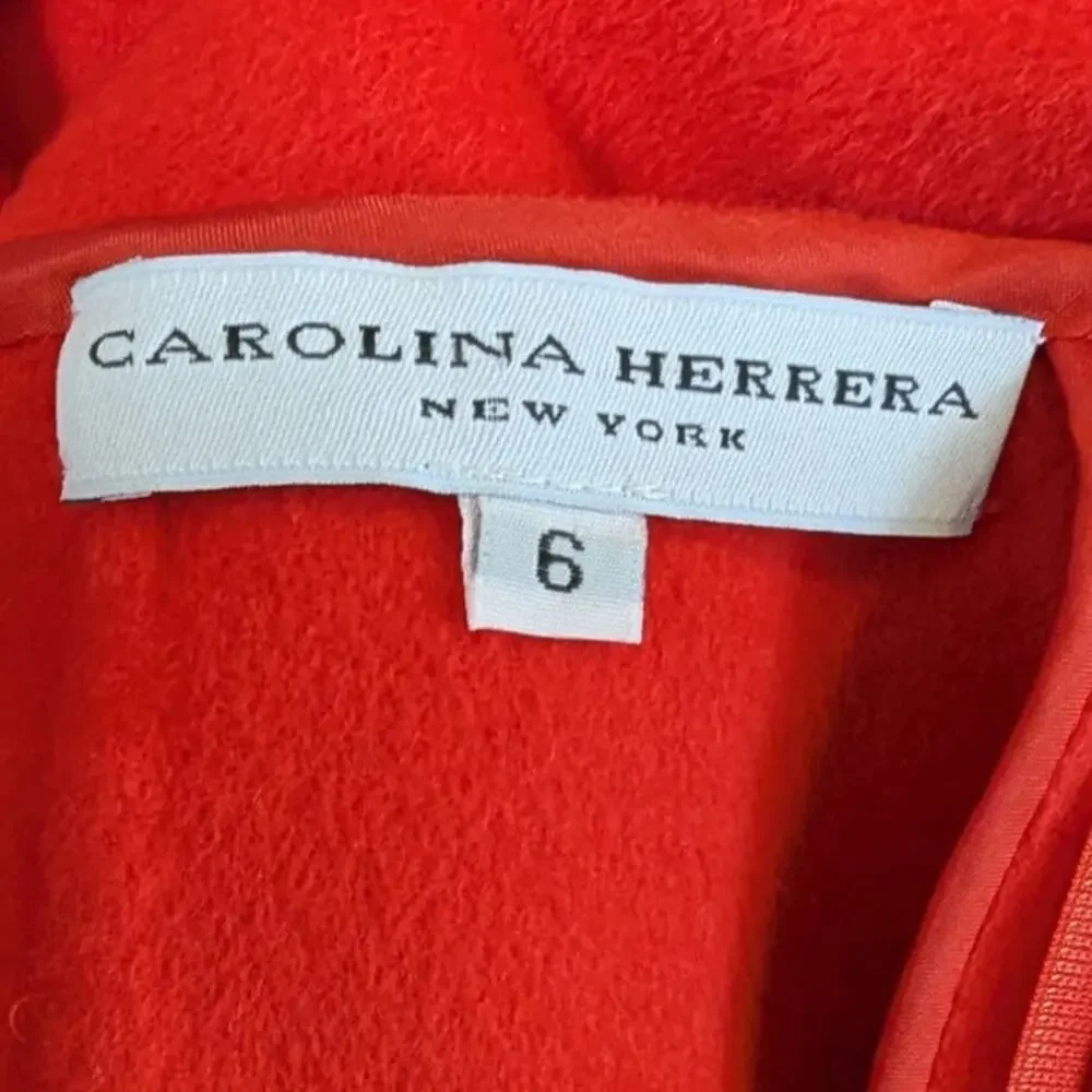 Carolina Herrera Wool Pencil Skirt Size 6